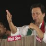 Railing against corruption, Imran Khan is on the cusp of power