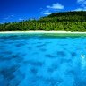 The pristine waters of Tonga.