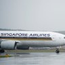 Thursday marks departure of the 100th international Singapore Airlines flight from Canberra to Singapore