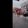 Major Brunswick road flooded after heavy rain