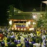 Crowd pleasers ...  dancers at the Gujo Odori  Festival.