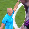 Bayern Munich players were left fuming after a contentious offside call was made a split second before a goal was scored.
