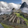Ancient ruins among the clouds: Machu Picchu in Peru.