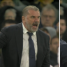 Tottenham coach Ange Postecoglou went nuts at his players as the Spurs lost to Chelsea in the Premier League.
