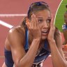 American hurdler's costly trip