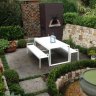 Create an outdoor dining area on a budget