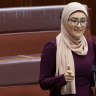 'Catching a dub': 29-year-old senator Fatima Payman chases Gen Z