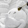 突然冻僵了……在札幌雪节上，米老鼠被刷了一遍。