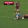 Blues blow up after controversial try