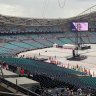 Lightning strike forces stadium floor to be cleared at Taylor Swift show
