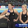 Aussie relay girls speak to Cate Campbell