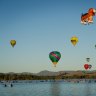 2019 balloon spectacular on Canberra day