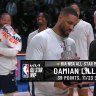 Damian Lillard won the Kobe Bryant Trophy for All-Star MVP during the annual NBA event.