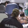 Doctors are surprised by the condition of Shan, a mechanic who was crushed by his ute when the car jack gave way on Emergency on 9Now.