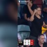 Ash Barty cheers on her beloved Tigers