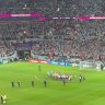 Argentine fans singing at the 2022 FIFA World Cup