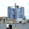 The signpost pointing everywhere in the main street of Goondiwindi