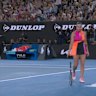 Sabalenka boils over as racquet flies