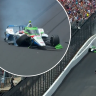Debutant Sting Ray Robb crashes out of Indy 500