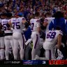 NFL player collapses on the field