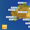 National weather forecast for Sunday June 22