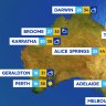 National weather forecast for Saturday January 11