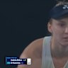 Rybakina powers her way to early break of Sabalenka's serve