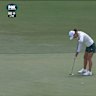 Minjee Lee moves to within a shot of the lead in the third round of the Women's PGA Championship in Texas.