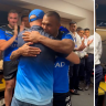 Kurtley Beale's emotional cap presentation came after the Force's upset win against the Crusaders.