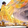 Bolivia, women dancing