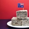 Australia Day January 26, celebrate with tradional Aussie tucker food such as lamingtons.