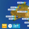 National weather forecast for Monday January 24