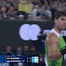 Alcaraz topples Djokovic serve