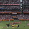 Essendon and Collingwood played out a thrilling Anzac Day draw in front of almost 94,000 at the MCG.