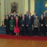 The new-look Andrews ministry has officially been sworn in at Government House.