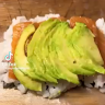 Sushi waffle