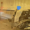 Two people have died and one person is fighting for life after a horrific crash in a major Brisbane tunnel.