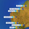 National weather forecast for Friday April 18