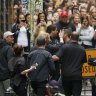 Ed Sheeran fans converge on Hosier Lane for surprise performance