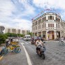Explore a mix of Europen and Southeast Asian architecture in the Old Town of Haikou.