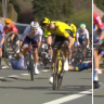 Belgian cyclist Wout van Aert was seriously injured when the Olympics medal favourite crashed during a bike race.