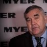 Myer boss blames budget impasse for patchy retail sales