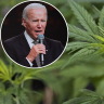 2022: Joe Biden pardons all federal offences of simple marijuana possession