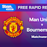 Catchup with Rapid Recap: Watch the goals and big moments from Bournemouth's visit to Old Trafford to face Manchester United in Premier League Matchweek 16 action.