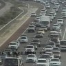 Traffic chaos as crash closes Mitchell Freeway