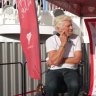 Raygun shows Sir Richard Branson how to breakdance on Virgin Voyages cruise