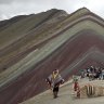 Blessing or curse? Tourists discover Peru's magical Rainbow Mountain