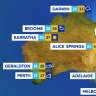 National weather forecast for Friday January 10