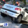 A car has been swallowed up by sink hole on Gold Coast.