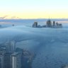 Blanket of fog hits Sydney on Easter Sunday morning